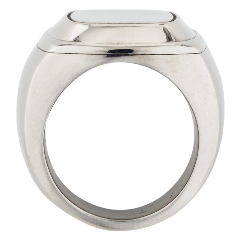 Comme Des Garçons Silver Signet Ring